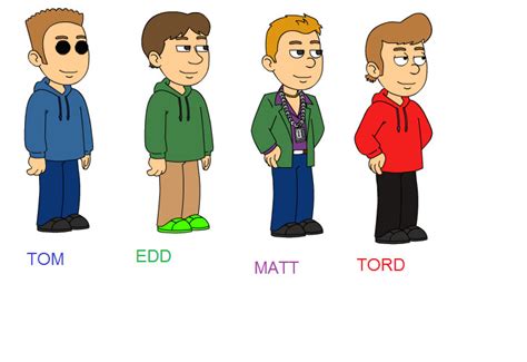 My Versions Of The Eddsworld Gang In Comedy World By Tyranitardude On