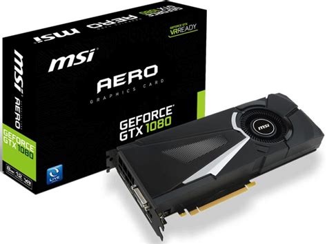 Msi Announces Geforce Gtx 1080 Gaming Armor Seahawk And Aero