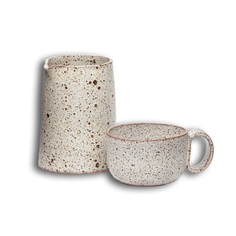 Hot Chocolate Mug And Pourer Set By Kristin Olds Code Black Coffee