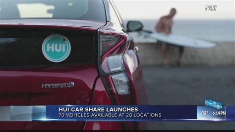 Hui Car Share Service Launches In Hawaii Youtube