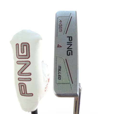 Ping Anser 4 Milled Putter 34 Inches Blue Dot Headcover Right Handed
