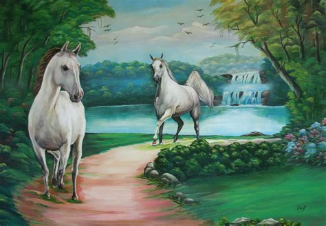 Pintura De Cavalo 3 Davi Art Vida