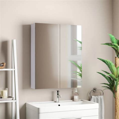 Led bathroom mirrors are simply normal mirrors that have been fitted with led bulbs or lighting strips for illumination purposes. Classen 60 x 75cm Surface Mount Flat Mirror Cabinet ...