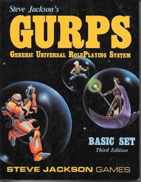 Gurps System Pen And Paper Games Classic Rpg Roleplaying Game