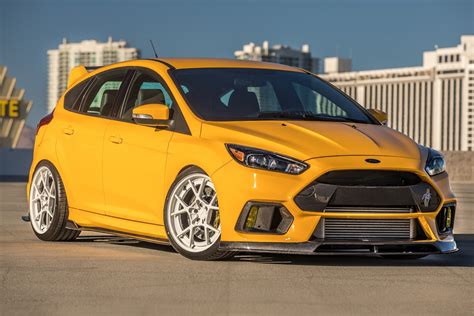 Ford Focus Ford Car Yellow Tuning Ford Focus St Wallpapers Hd Images