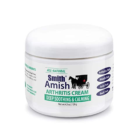 Smith Amish Arthritis Cream Soothing And Cooling 45 Oz Jar