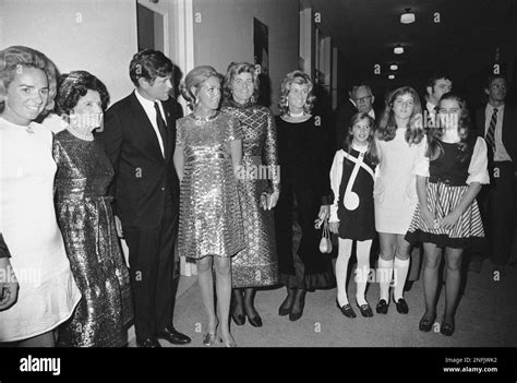 Members of the Kennedy clan appeared in a reception line of a fund