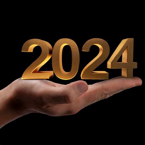 Numbers 2024 New Year In 3d Free Stock Photo Public Domain Pictures