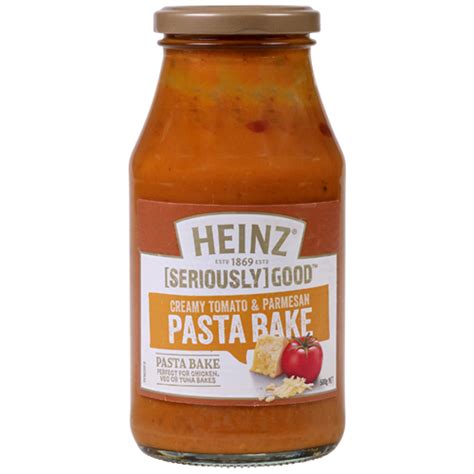 Heinz Seriously Good Creamy Tomato And Parmesan Pasta Bake 500g Prices