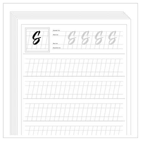 Print out a few copies, and fill out this drills sheet more than once! free calligraphy worksheets printable - Google zoeken ...