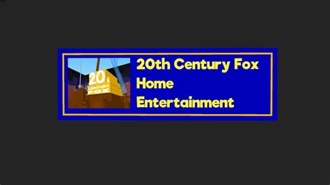 20th Century Fox Home Entertainment 1997 Logo Remake 3d Warehouse