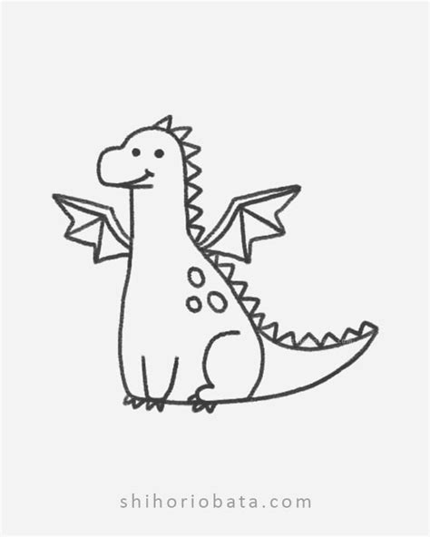 How To Draw A Dragon 15 Easy Dragon Drawing Ideas