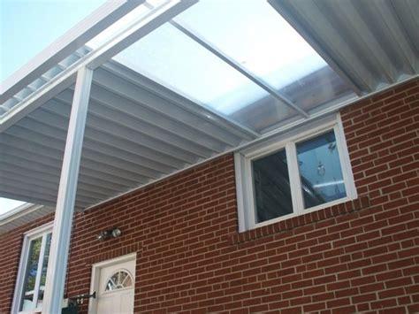 Use heavy rubber gloves to scoop up materials in areas you can safely reach. combination solid / clear patio cover using polycarbonate ...