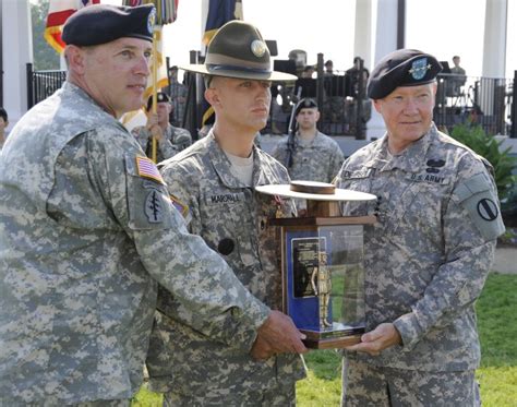 Johnston And Marshall Are 2009 Drill Sergeants Of The Year Article