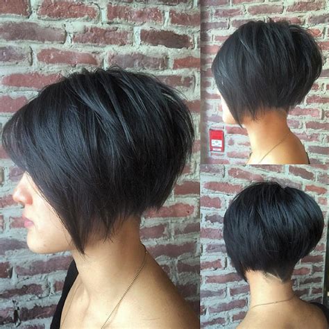 To show you how gorgeous these bobs are, we have put a stacked bob is a super stylish look where the hair is longer at the front and shorter at the back. 2020 Latest Choppy Pixie Bob Haircuts With Stacked Nape