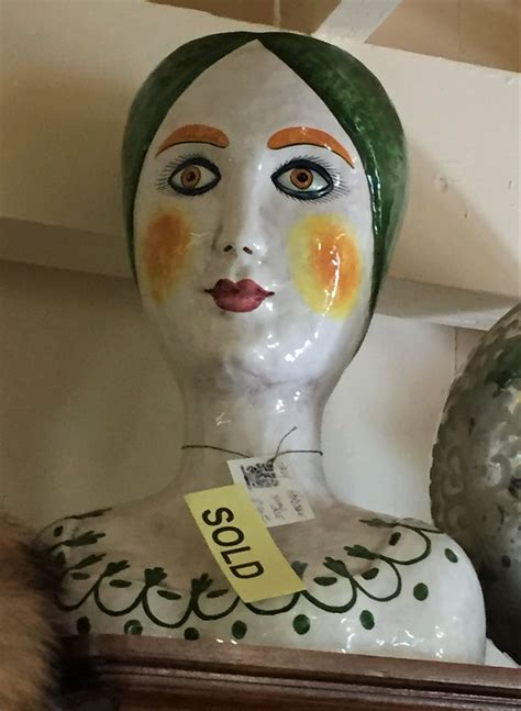 Large Head Vase From Italy Horchow Parkway Drive Antiques