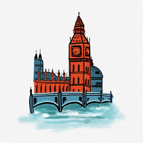 Cartoon London Big Ben Illustration Png Imagepicture Free Download