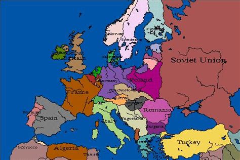 Post World War 1 Map Of Europe