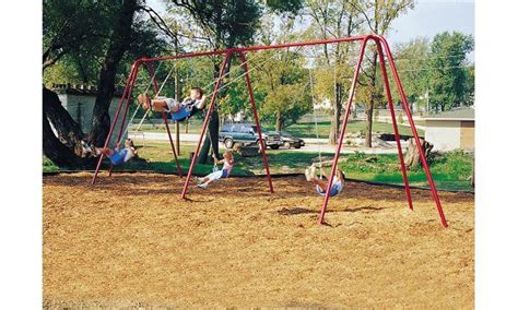 Heavy Duty Swings With Belt Seats Galvanized Miracle Recreation