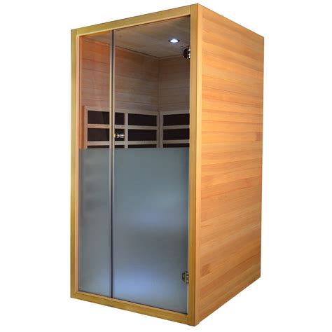 Superior Spas Solis 1 Person Infrared Indoor Sauna Costco Uk