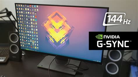 Dell Gaming Monitor 27 Inch 144hz Qhd G Sync Unboxing And Review