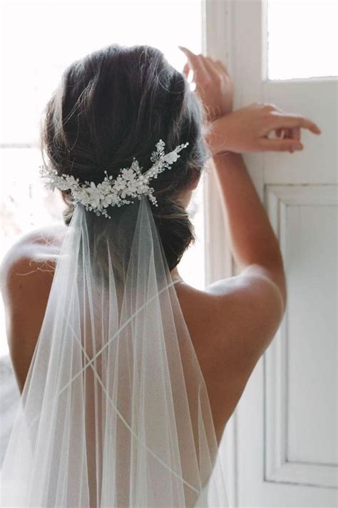 Wedding Veil With Hair Accessories Fashion And Wedding Wedding Hairstyles With Veil