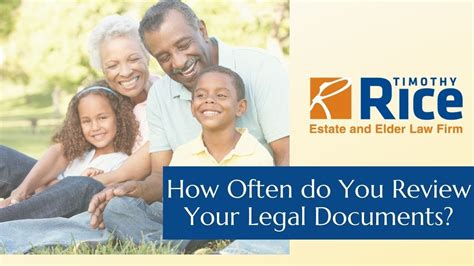 How Often do you Review Your Legal Documents? - YouTube