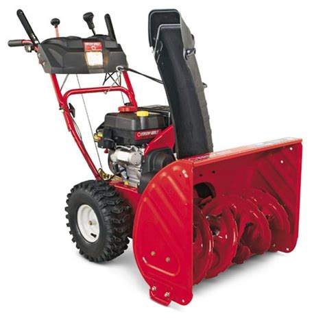 Troy Bilt Storm 2620 26 In Two Stage Self Propelled Gas Snow Blower At