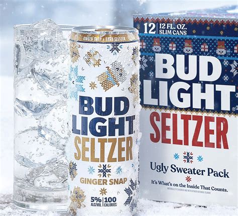 Bud Light Introduces A Bubbly Holiday Treat Bud Light Seltzer Ugly