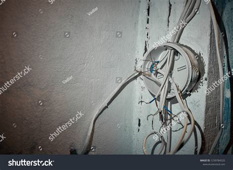 Installation New Electrical Wiring House Stock Photo 1239784525