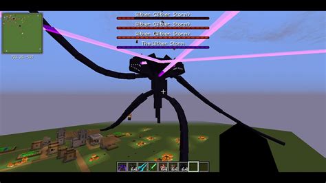 Minecraft Wither Storm Mod Engender Mod Youtube