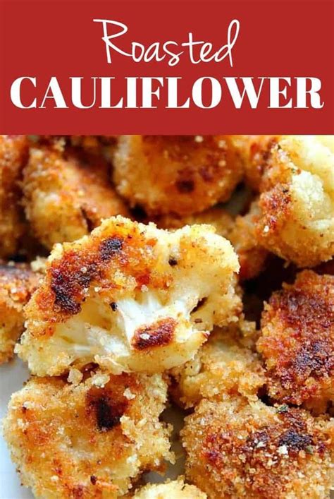 roasted garlic parmesan cauliflower recipe crispy cauliflower bites with garlic parm