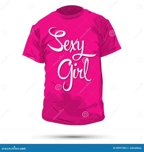 Graphic T Shirt Design Sexy Girl Stock Vector Image 38991284
