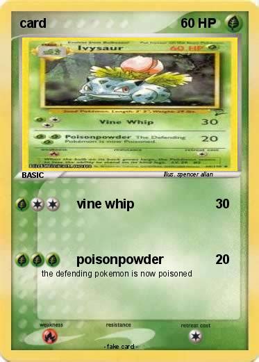 Pokémon Card 150 150 Vine Whip My Pokemon Card