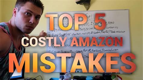 5 Biggest Amazon Selling Mistakes That Can Cost You Thousands Late