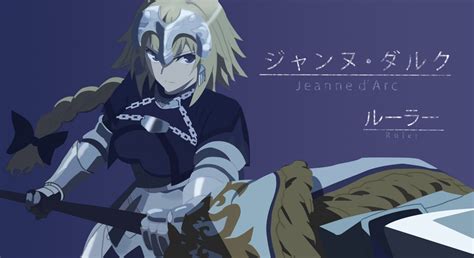 Wallpaper Fate Series Anime Girls Fate Apocrypha Ruler Fate Apocrypha 1980x1080 Eetsgeets