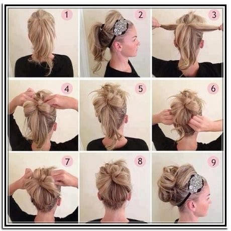 Try out these easy updos for medium hair! Easy updo hairstyles for medium hair