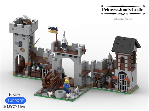 Princess Junes Castle My Lego Ideas Project 03 A Photo On Flickriver