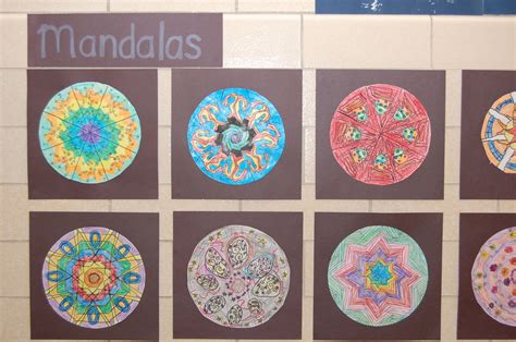 Art With Ms James 4th Grade Mandalas