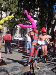 Photo Gallery World Naked Bike Ride Cape Town