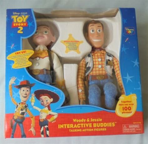 Disney Pixar Toy Story 2 Woody Jessie Interactive Buddies Talking