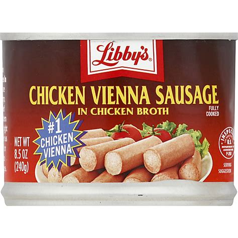 Libbys Chicken Vienna Sausage Canned Meat Foodtown