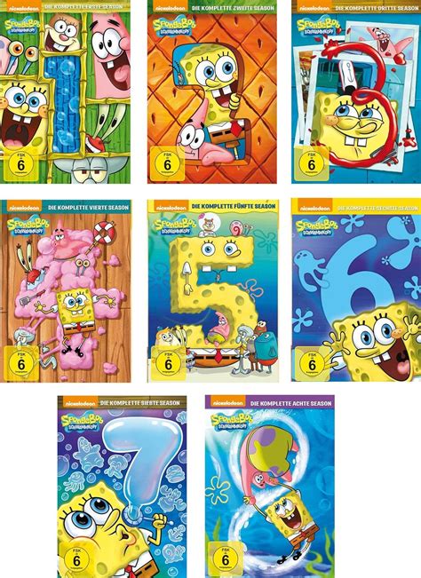 The Spongebob Squarepants 8 Season Dvd Collection Encyclopedia Gambaran