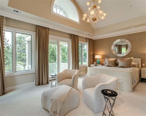 As you can see in the pictures above, accent walls with fabric go well with a beautiful sofa made from the same fabric, for example. Gold Bedroom Ideas, Pictures, Remodel and Decor