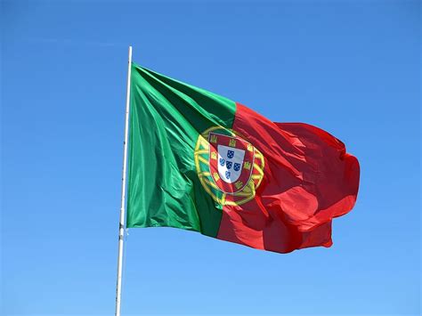 Portugal Flag Wallpaper 4k Flag Of Portugal 3d Wallpaper Stock