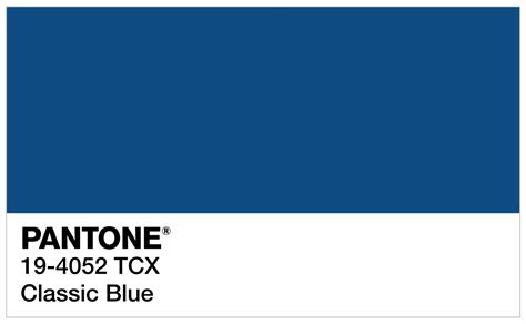 Pantone Color Of The Year 2020 Pantone 19 4052 Classic Blue Fashion