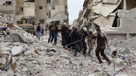 Syrian Regime Accused Of Dropping Napalm On Damascus Suburb Trt World