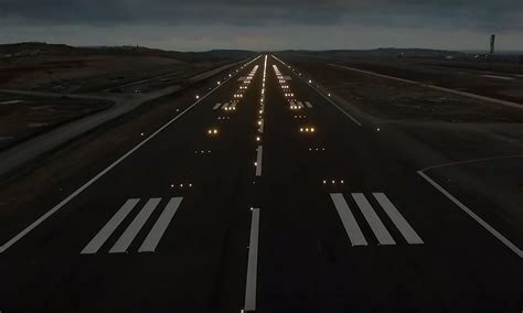 WITH VIDEO: Runway lights blink on at upcoming megahub