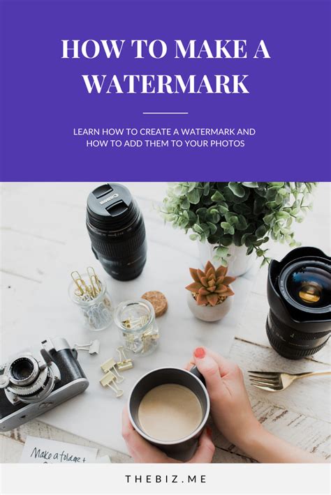 How To Make A Watermark A Step By Step Guide Thebiz Watermark