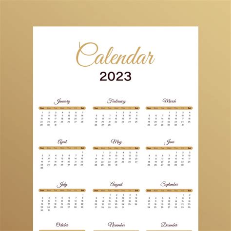 2023 Calendar Aesthetic Printable Calendar 2023 Transparent Calendar
